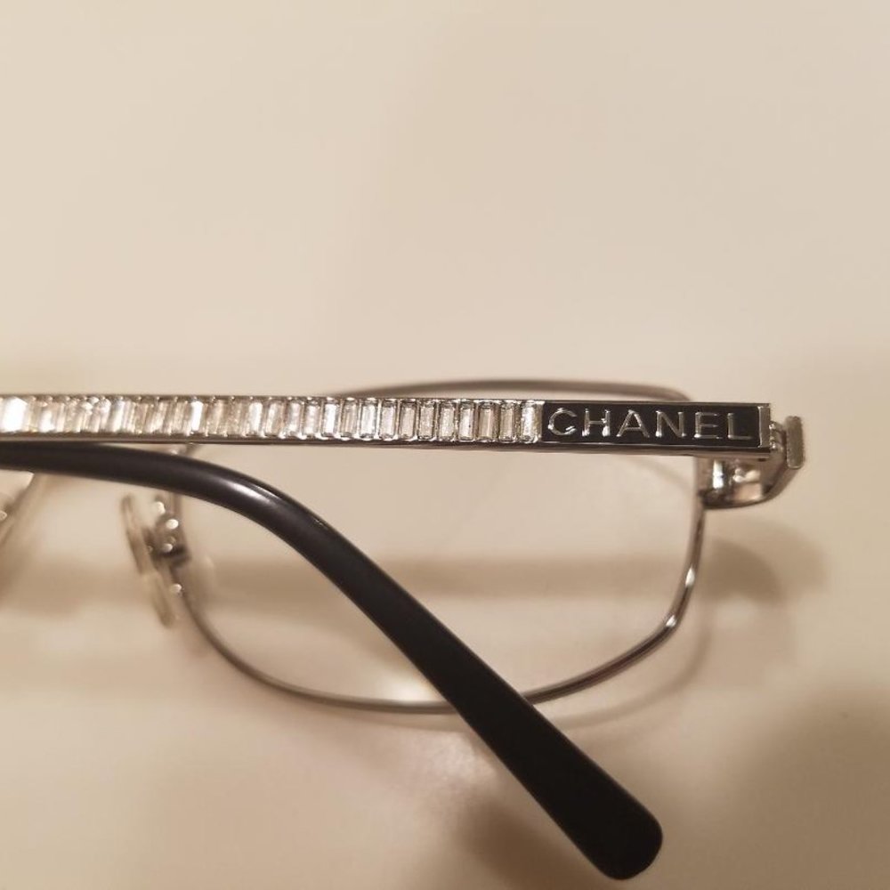 Chanel Frames with baguette rhinestones AND tag